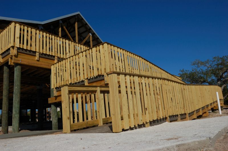 Deck Ramp Construction
