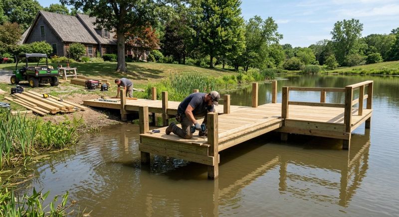 Boat Dock Construction in Kansas City, KS