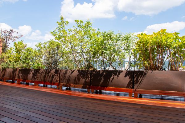 Hardwood Deck Assembly
